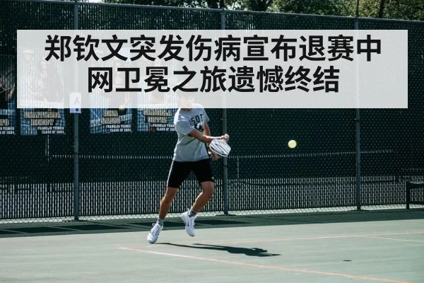 郑钦文突发伤病宣布退赛中网卫冕之旅遗憾终结